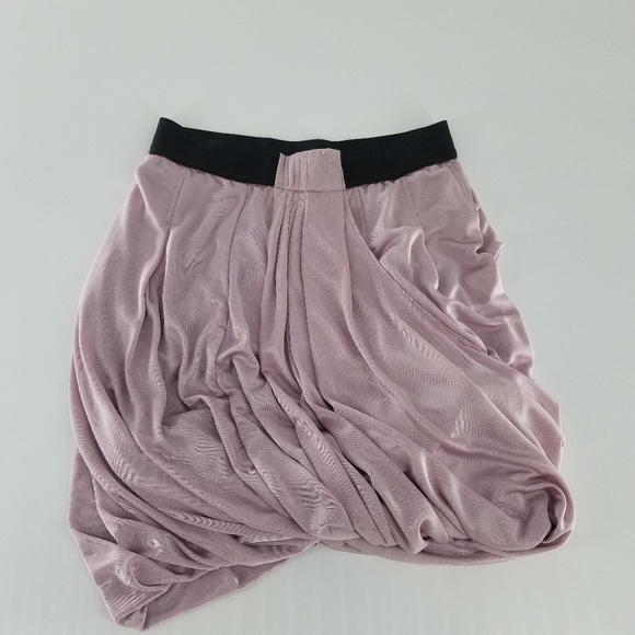 PH8 Draped Front High Waisted Rose Mini Skirt NWT - Picture 1 of 5